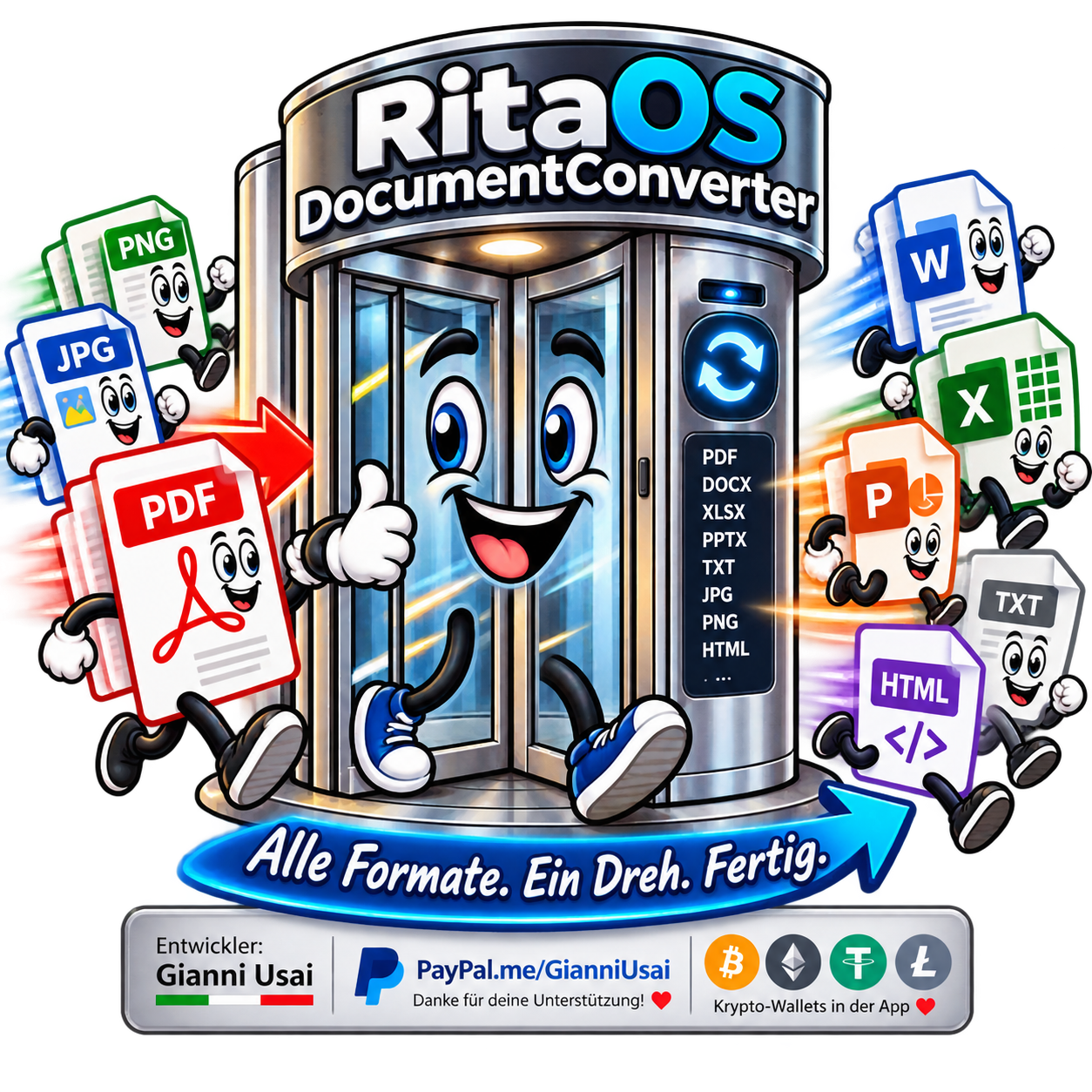 RitaOS DocumentConverter Logo